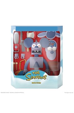 Simpsons Ultimates Robot Itchy Action Figure