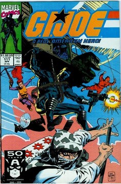 G.I. Joe, A Real American Hero #111 [Direct]-Very Good (3.5 – 5) [1St Apps. Recoil, Ambush & More!]