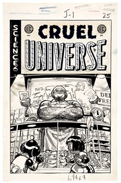 EC Cruel Universe #2 Cover D 1 for 20 Incentive Riley Rossmo Artist Edition Variant (Mature) (Of 5)