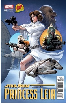 Dynamic Forces Princess Leia #1 Dynamic Forces Exclusive Land Cover