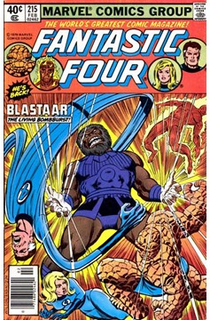 Fantastic Four #215 [Newsstand] - Fn+