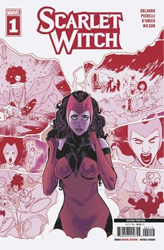 Scarlet Witch #1 2nd Printing Pichelli Variant