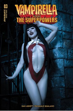 Vampirella Vs Superpowers #3 Cover F Cosplay