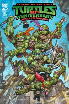 Teenage Mutant Ninja Turtles 40th Anniversary Comics Celebration Cover B Bisley