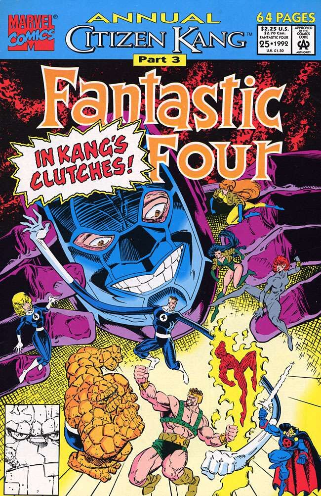 Fantastic Four Annual Volume 1 #25 (Newsstand Edition)