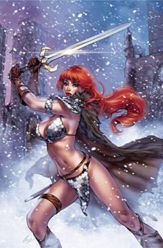 Invincible Red Sonja #6 Cover P 7 Copy Last Call Incentive Chatzoudis Virgin