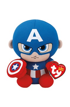 Ty Marvel Beanie Captain America - Medium