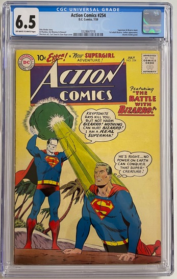 Action Comics #254 CGC 6.5