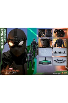 Spider-Man (Stealth Suit) Sixth Scale Figure By Hot Toys