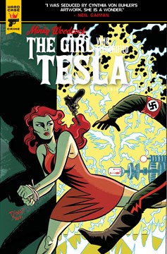 Minky Woodcock Girl Electrified Tesla #4 Cover A Haspiel (Mature)