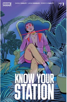 Know Your Station #1 Cover I Bg Variant Woodall (Mature) (Of 5)