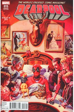 Deadpool #15 (Brerenton Death of X Variant) (2015)