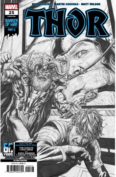 Thor #25 2nd Printing 1 for 25 Incentive Frank Sketch Variant (2020)
