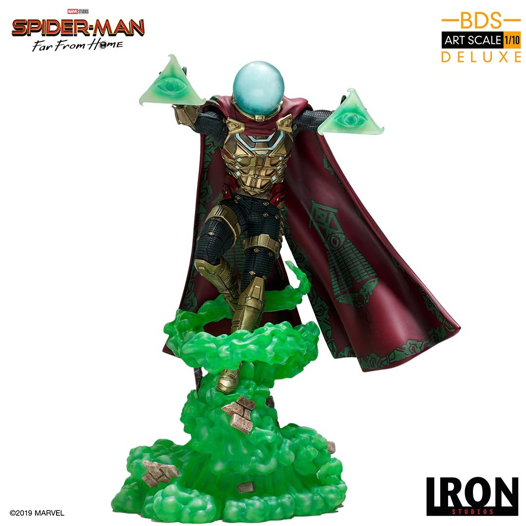 Iron Studios Mysterio 1:10 Bds Statue Spider-Man Far From Home