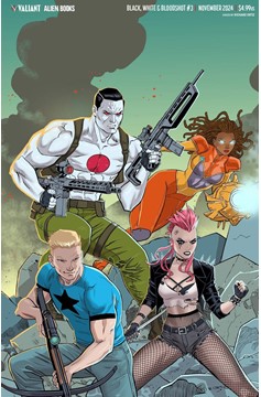 Black White & Bloodshot #3 Cover H Ortiz Virgin (Mature) (Of 4)