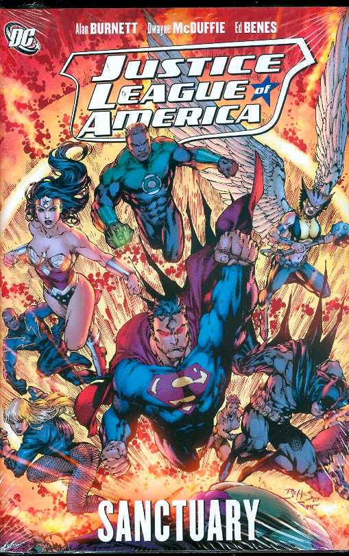 Justice League of America Sanctuary Hardcover