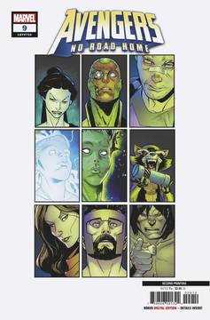 Avengers No Road Home #9 2nd Printing Medina Variant (Of 10)