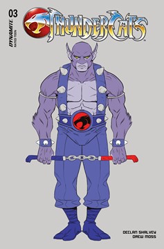 Thundercats #3 Cover K 1 for 10 Incentive Moss Panthro Character Design