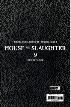 House of Slaughter #9 Cover C Bodybag Variant Kieu