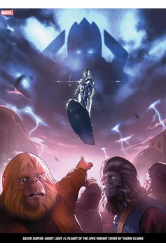 Silver Surfer Ghost Light #1 Clarke Planet of the Apes Variant