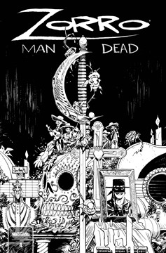 Zorro Man of the Dead #4 Cover B Benitez (Mature) (Of 4)