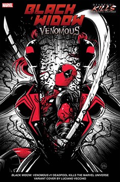 Black Widow: Venomous #1 Luciano Vecchio Deadpool Kills The Marvel Universe Variant