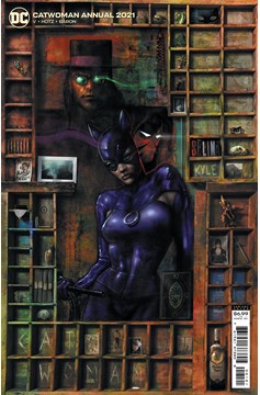 Catwoman 2021 Annual #1 Cover B Liam Sharp Card Stock Variant