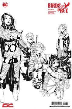 Birds of Prey #1 Cover G 1 for 50 Incentive Chris Bachalo Card Stock Variant
