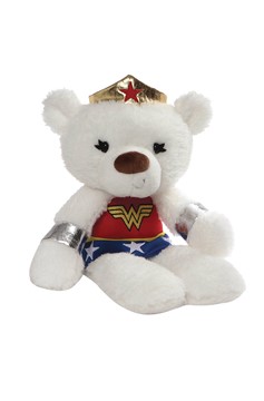Gund DC Fuzzy Bear Wonder Woman 14 Inch Plush