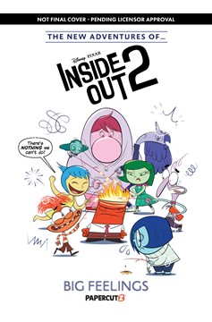 New Adventures of Disney & Pixar Inside Out 2 Graphic Novel Volume 1 Big Feelings