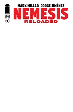 Nemesis Reloaded #1 Cover F Blank Cover (Mature) (Of 5)