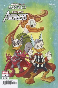 Marvel & Disney What If...? Mickey & Friends Became the Avengers #1 Chrissie Zullo Variant