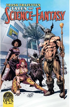 San Diego ComicCon 2023 Frank Frazetta Tales of Science Fantasy #2 Exclusive Variant