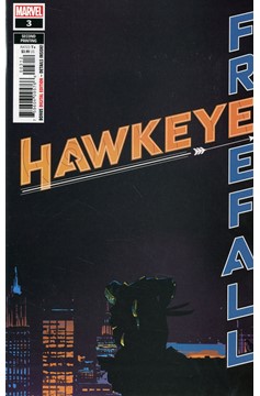Hawkeye Free Fall #3 2nd Printing Schmidt Variant