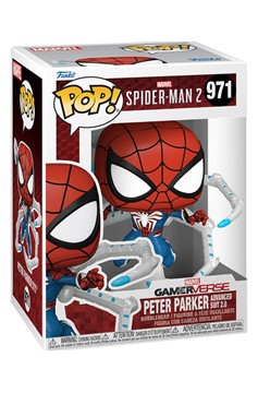 Spider-Man 2 Game Peter Parker Advanced Suit 2.0 Funko Pop! Vinyl Figure #971