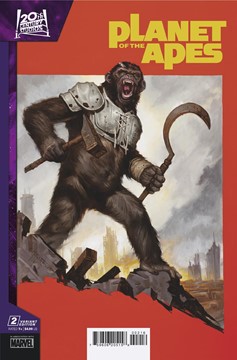 Planet of the Apes #2 1 for 25 Incentive Gist Variant