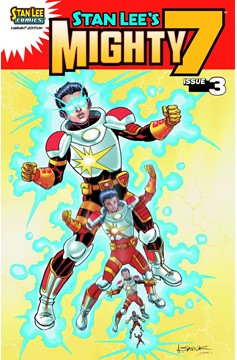 Stan Lees Mighty 7 #3 Saviuk Variant Cover