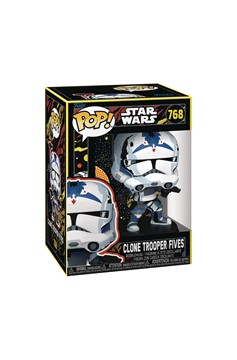 Star Wars: The Clone Wars Clone Trooper Fives (Retro) Funko Pop! Vinyl Figure #768