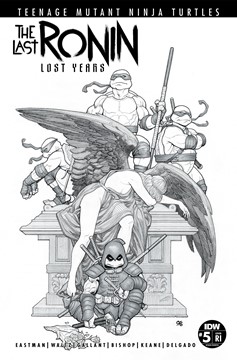 Teenage Mutant Ninja Turtles Last Ronin Lost Years #5 Cover E 1 for 50 Incentive Cho