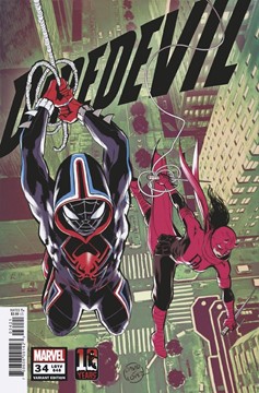 Daredevil #34 Miles Morales 10th Anniversary Lopez Variant (2019)