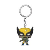 Pocket Pop Marvel Zombies Wolverine Fig Keychain