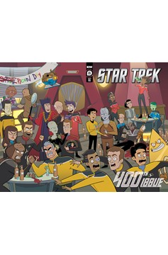 Star Trek #400 # Cover Retailer Incentive Fenoglio 1 For 10 Variant