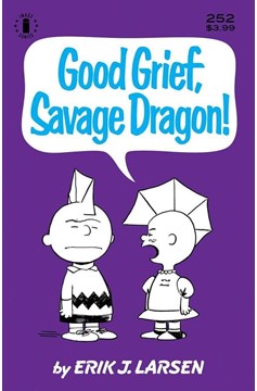 Savage Dragon #252 3rd Printing Charlie Brown Parody Cover (Mature)