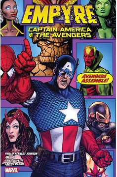 Empyre Captain America And Avengers Graphic Novel