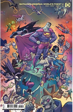 Batman Superman Worlds Finest #4 Cover D Incentive 1 For 50 Riley Rossmo Bizarro Card Stock Variant