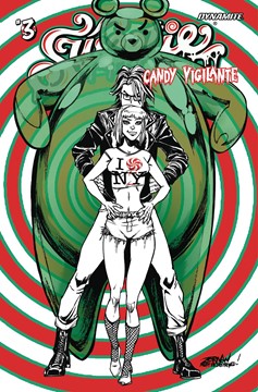 Sweetie Candy Vigilante #3 Cover I 7 Copy Last Call Incentive Zornow Pixie Holiday Tint