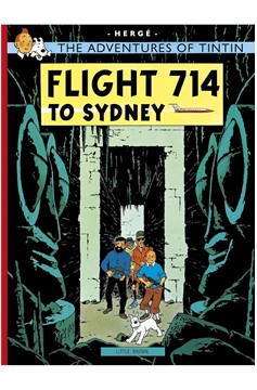 Adventures of Tintin Flight 714 Graphic Novel