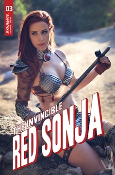 Invincible Red Sonja #3 Cover E Cosplay