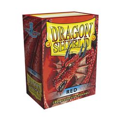 Dragon Shield Sleeves: Classic Red (Box of 100)