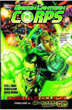 Green Lantern Corps Emerald Eclipse Graphic Novel
